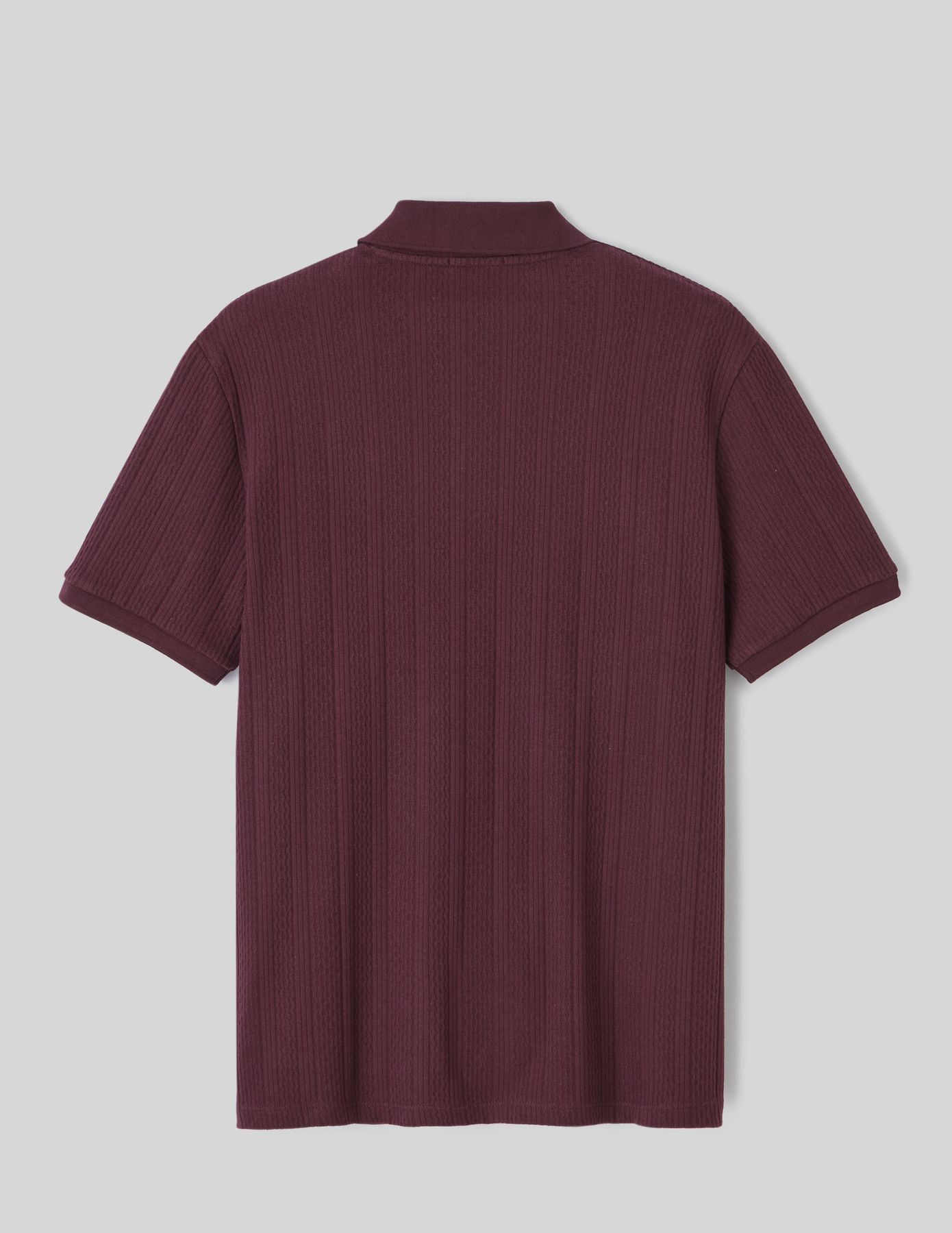 Polo maille fantaisie