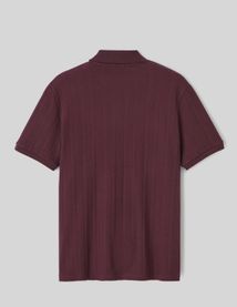 Polo maille fantaisie