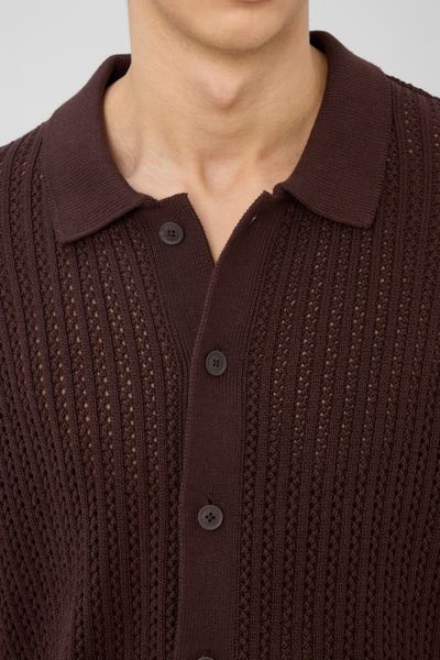 Chemise manches courtes tricot