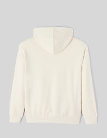 Sweat à capuche broderie poitrine