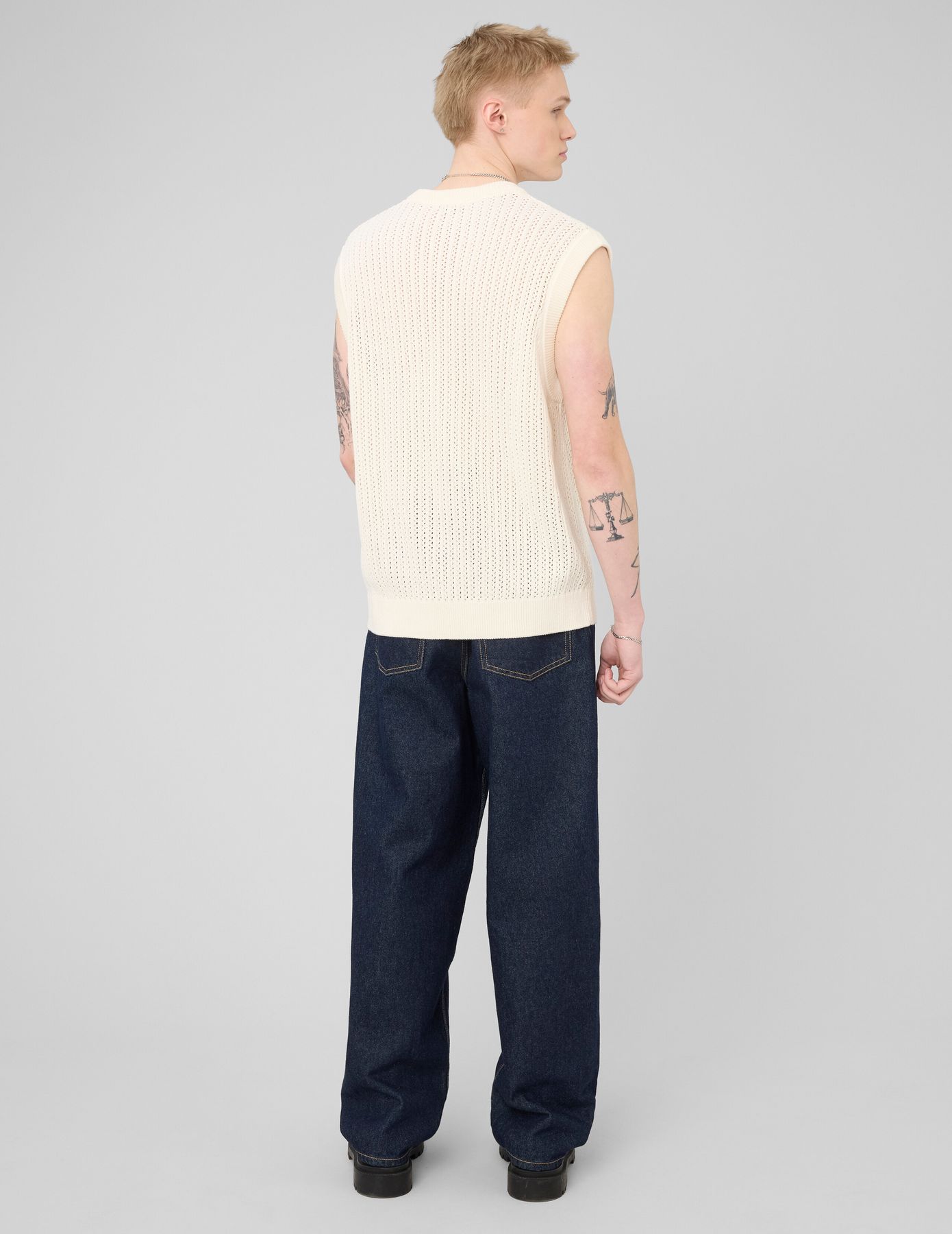 Pull maille fantaisie