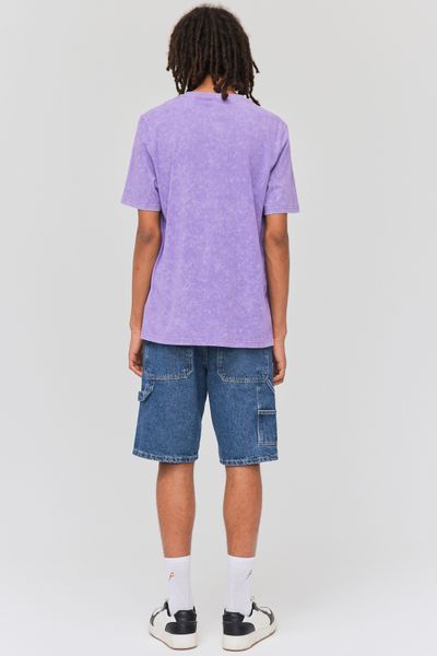 Bermuda denim charpentier