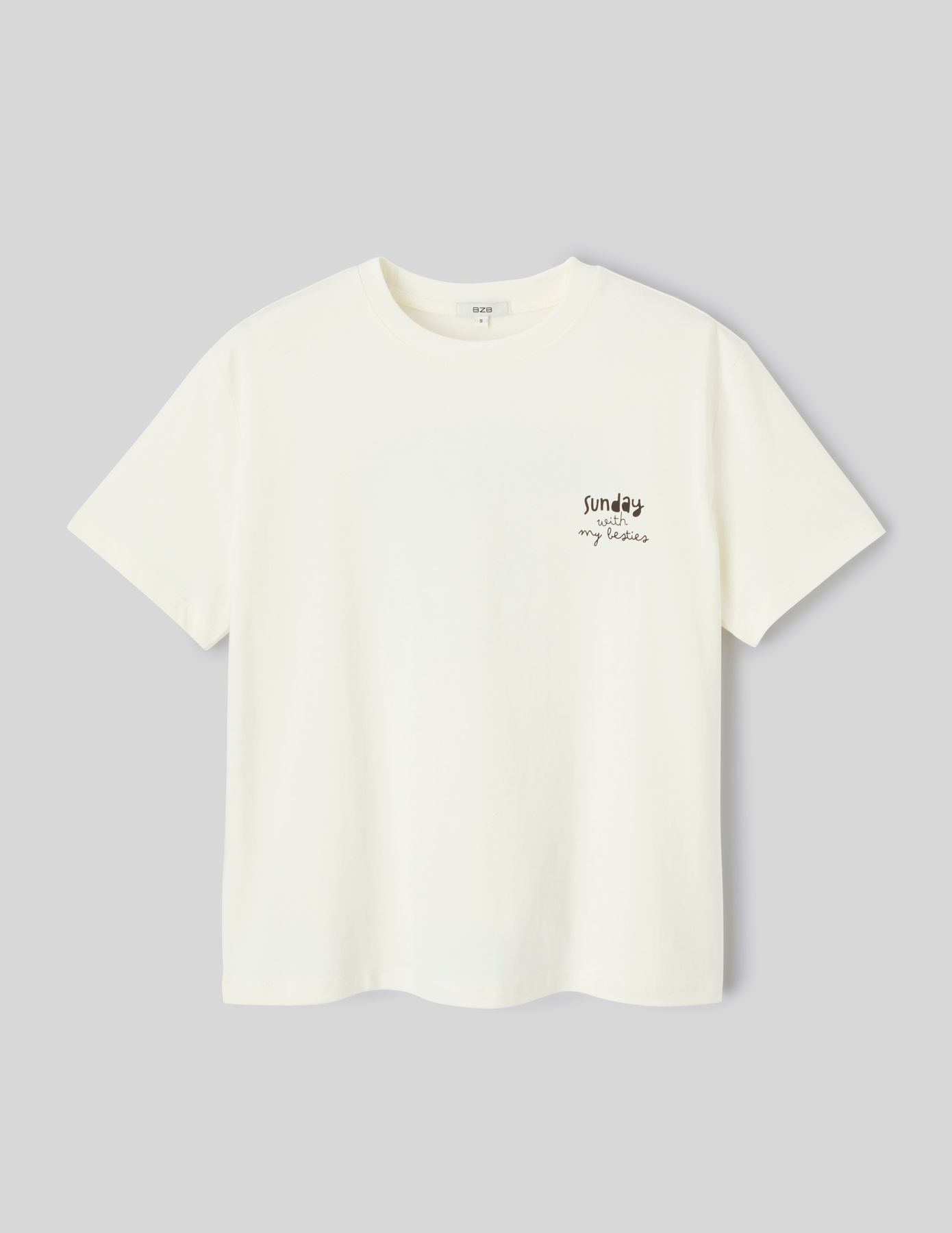 T-shirt imprim&eacute; devant/dos