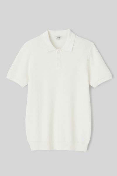 Polo matière fantaisie