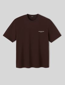 T-shirt gaufré imprimé