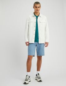 Surchemise twill unie