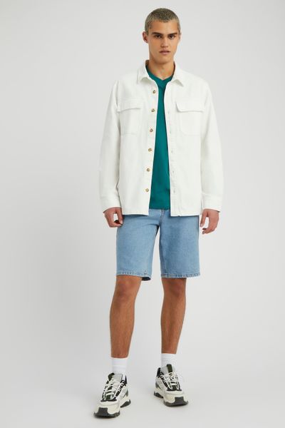 Surchemise twill unie