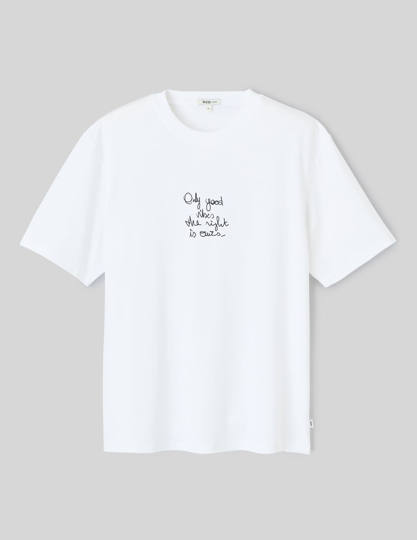 T-shirt imprim&eacute; devant