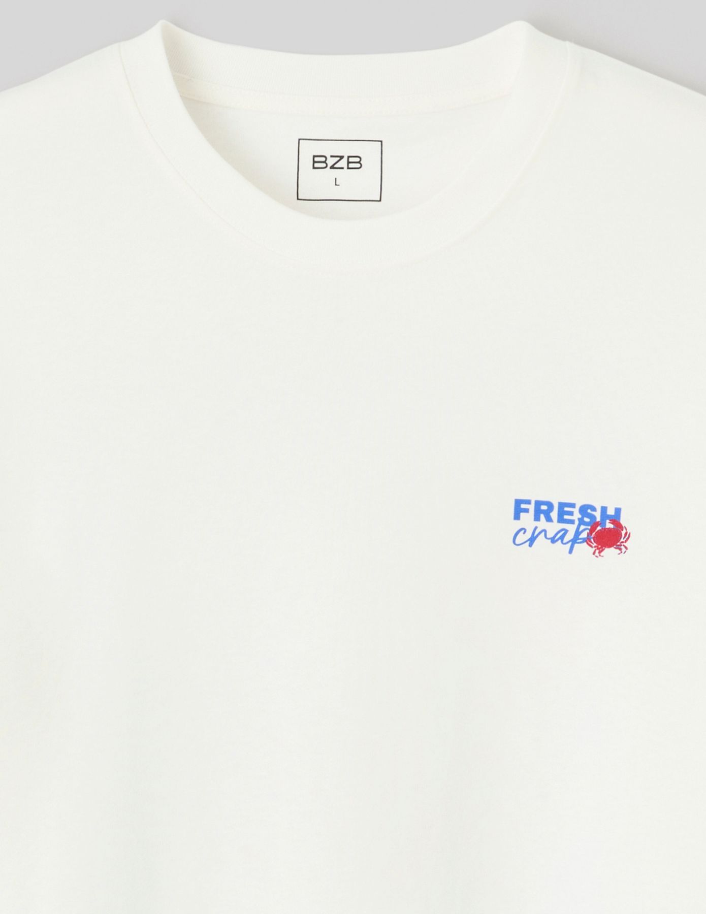 T-shirt imprim&eacute; devant/dos