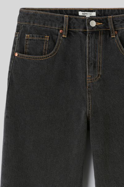 Jean baggy &agrave; revers