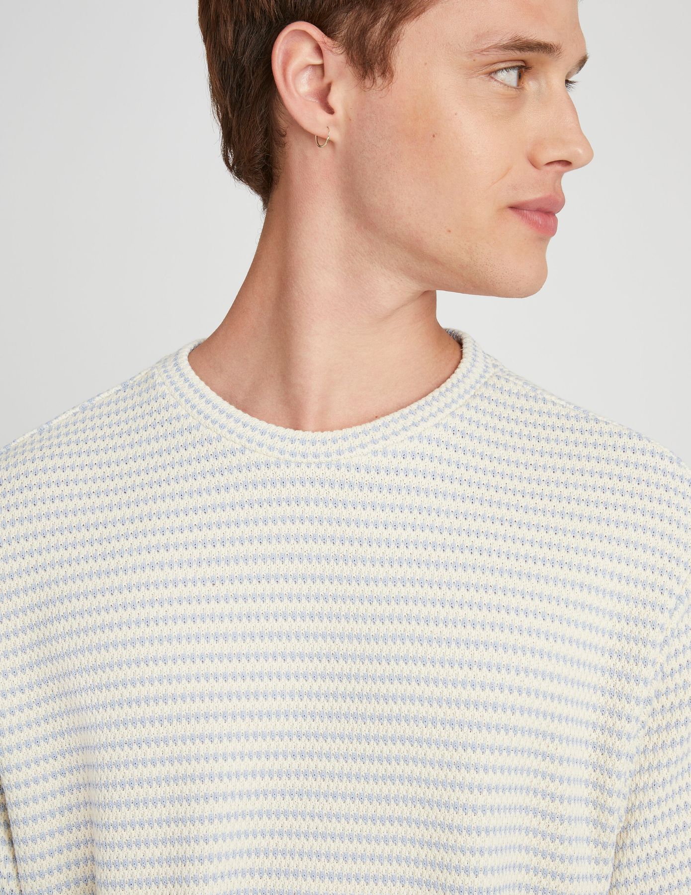 T-shirt rayures tricot