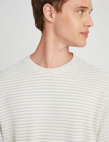 T-shirt rayures tricot