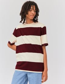 T-shirt maxi rayures