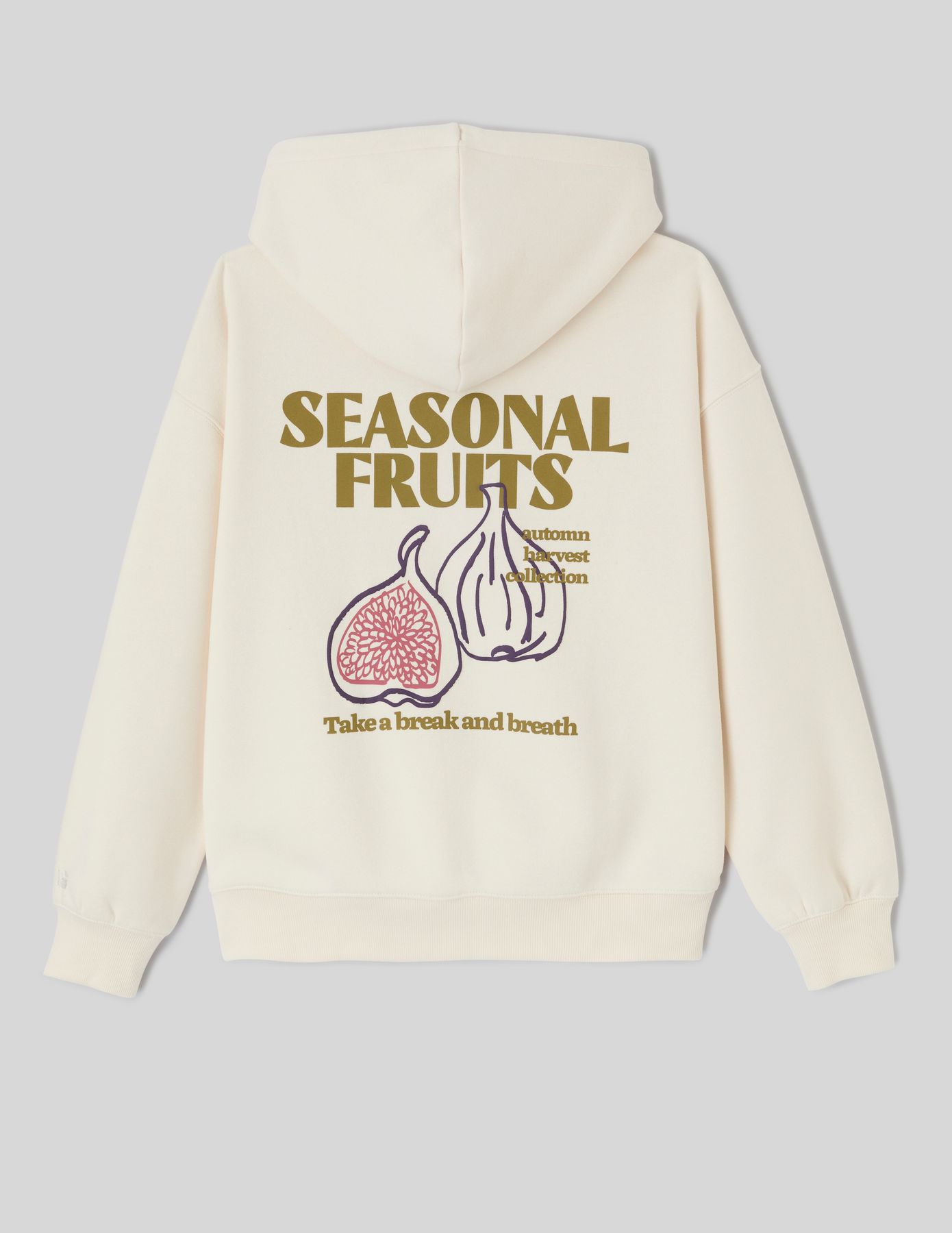 Sweat &agrave; capuche imprim&eacute;