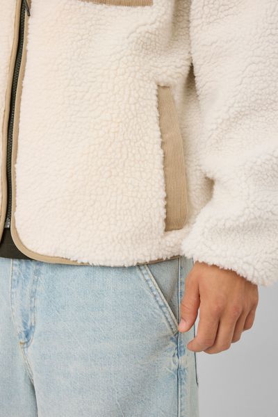 Veste zipp&eacute;e sherpa
