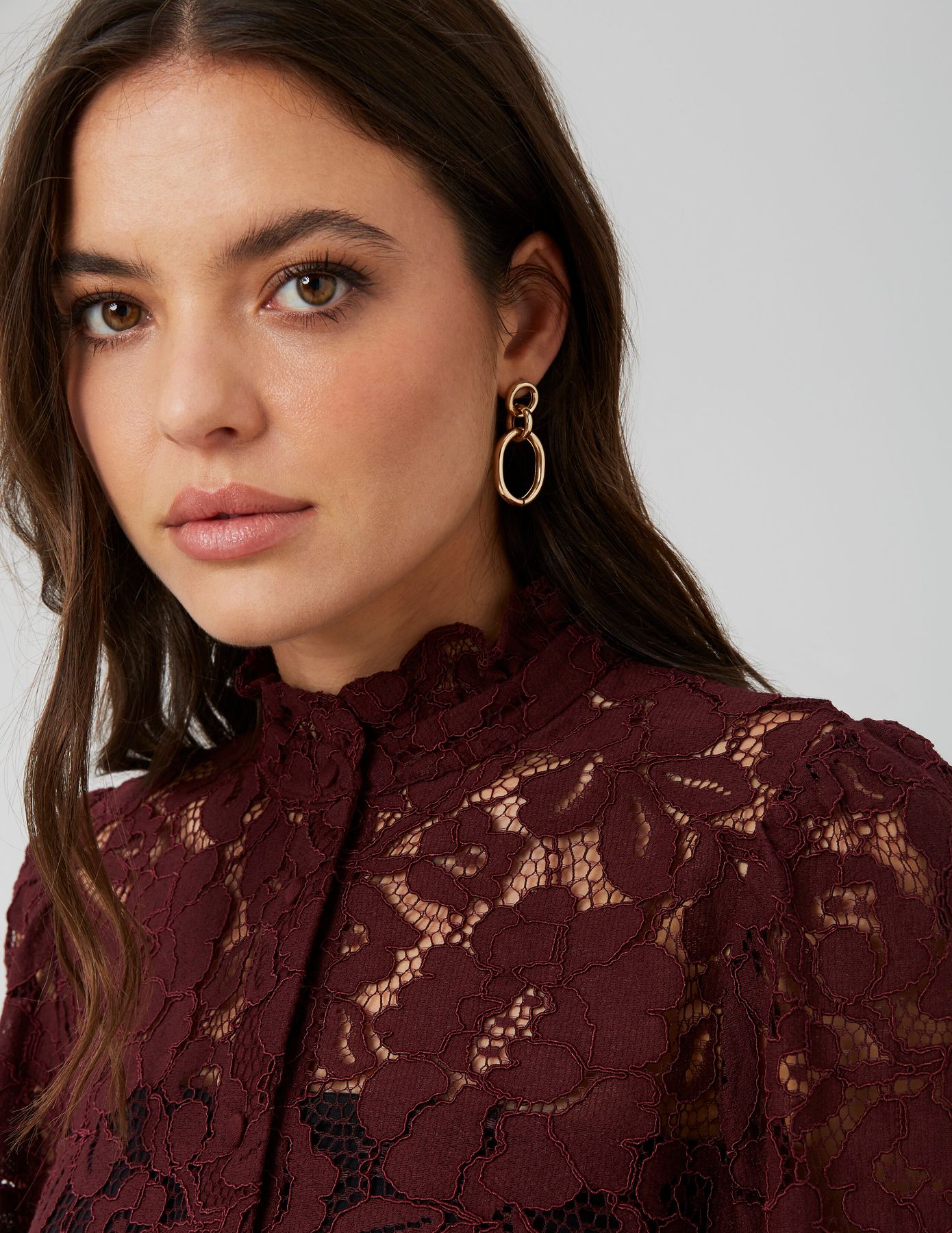 Chemise en dentelle