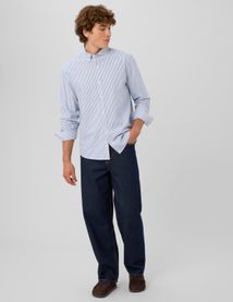 Chemise oxford ray&eacute;e
