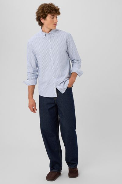 Chemise oxford ray&eacute;e