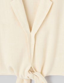 Chemisette &agrave; nouer