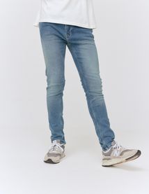 Jean slim basique stone clair