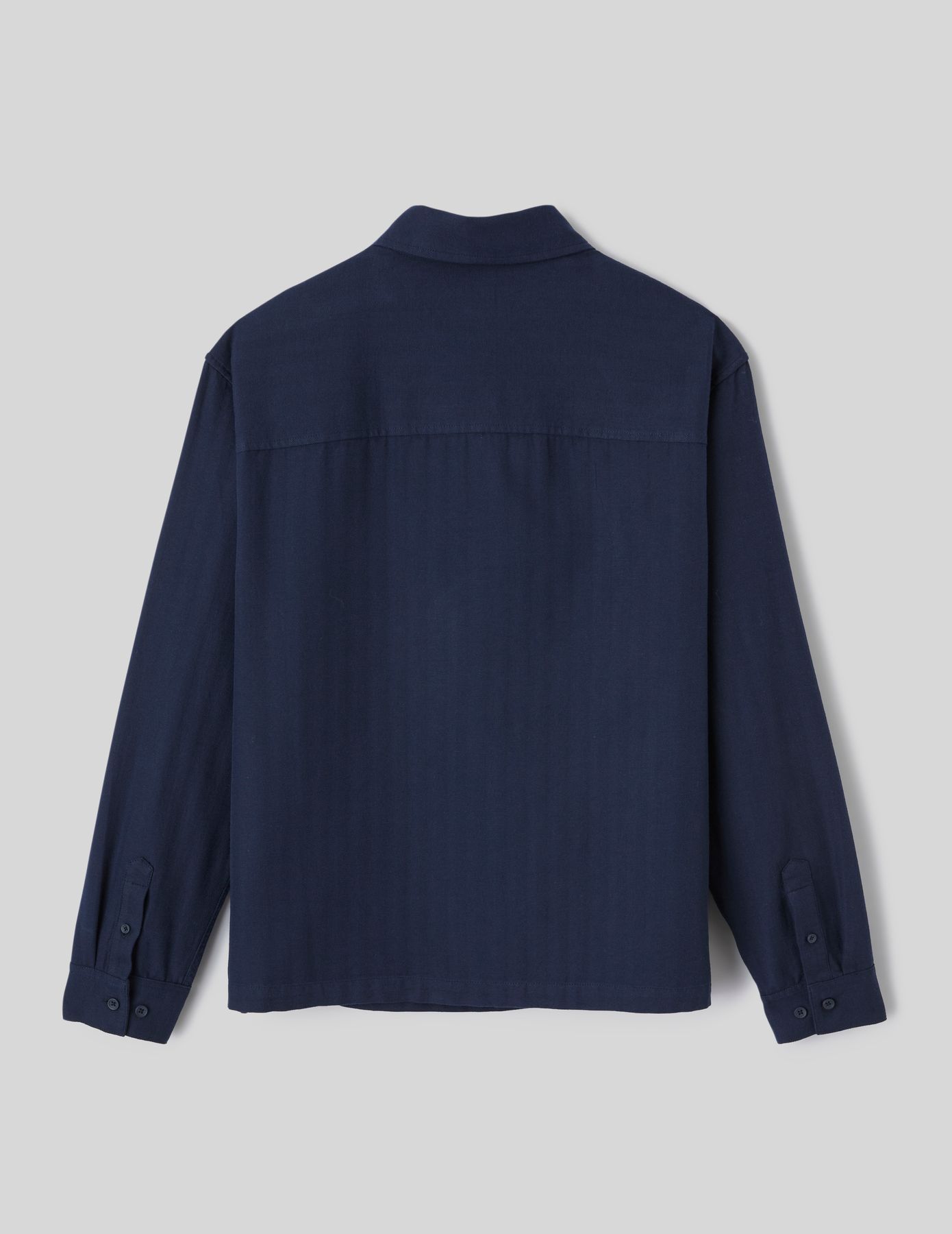 Chemise enfil&eacute;e zipp&eacute;e manches longues