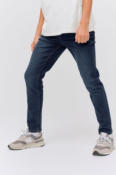 Jean straight délavé