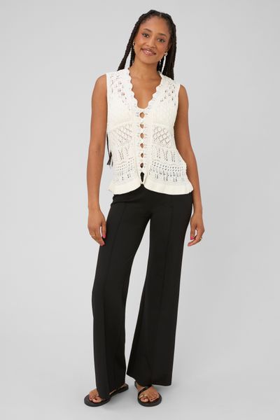 Gilet sans manches crochet