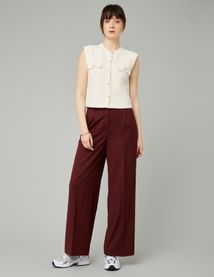 Pantalon large à pinces