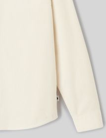 Chemise en velours c&ocirc;tel&eacute;