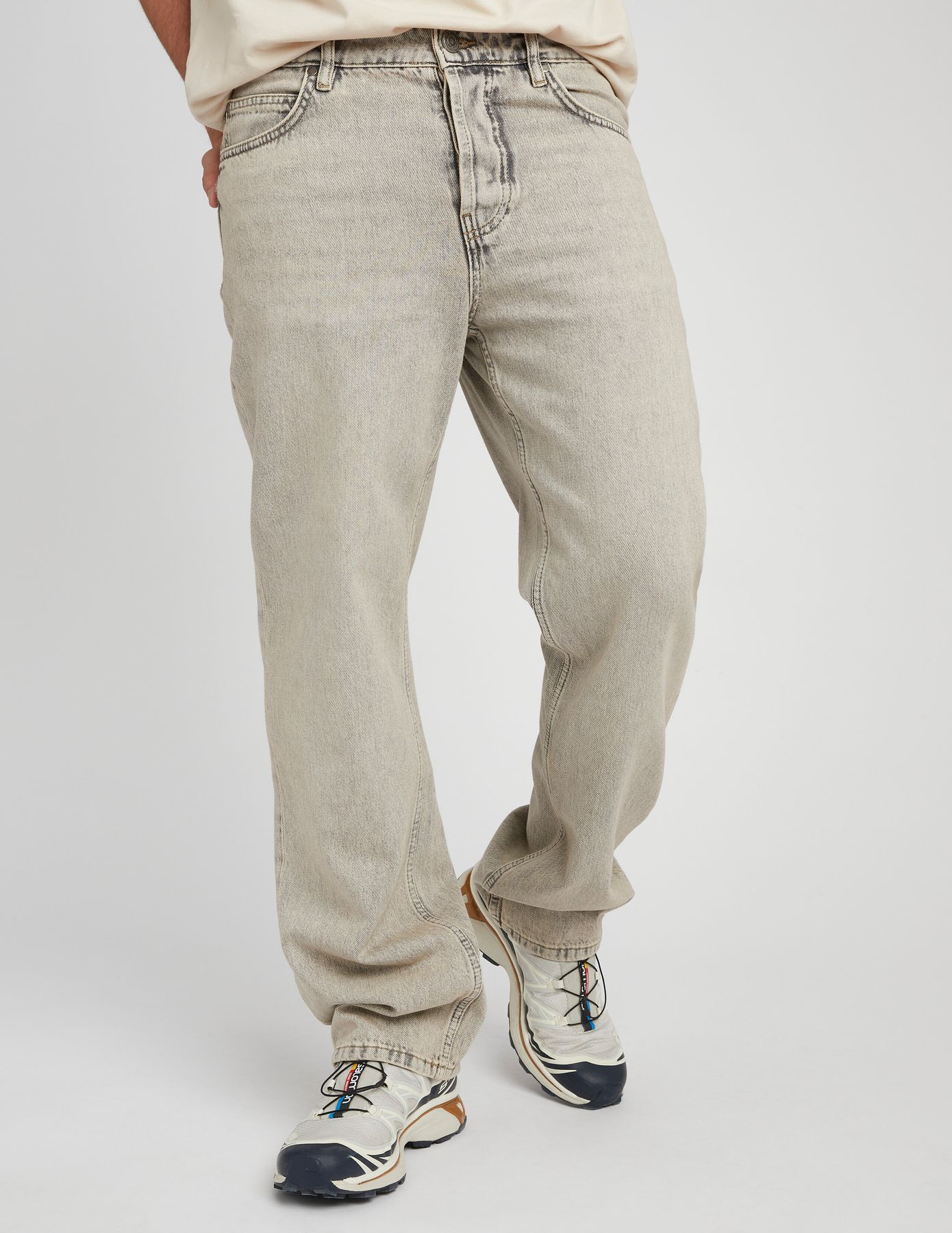 Jean Comfort fit gris