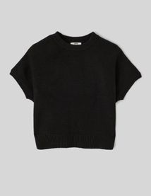 Pull manches courtes nœud dos
