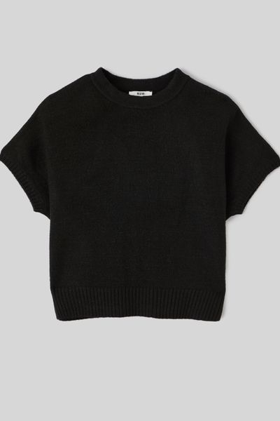 Pull manches courtes nœud dos