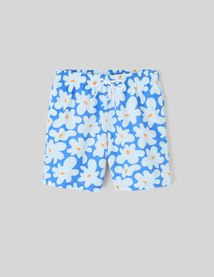Short de bain AOP fleurs