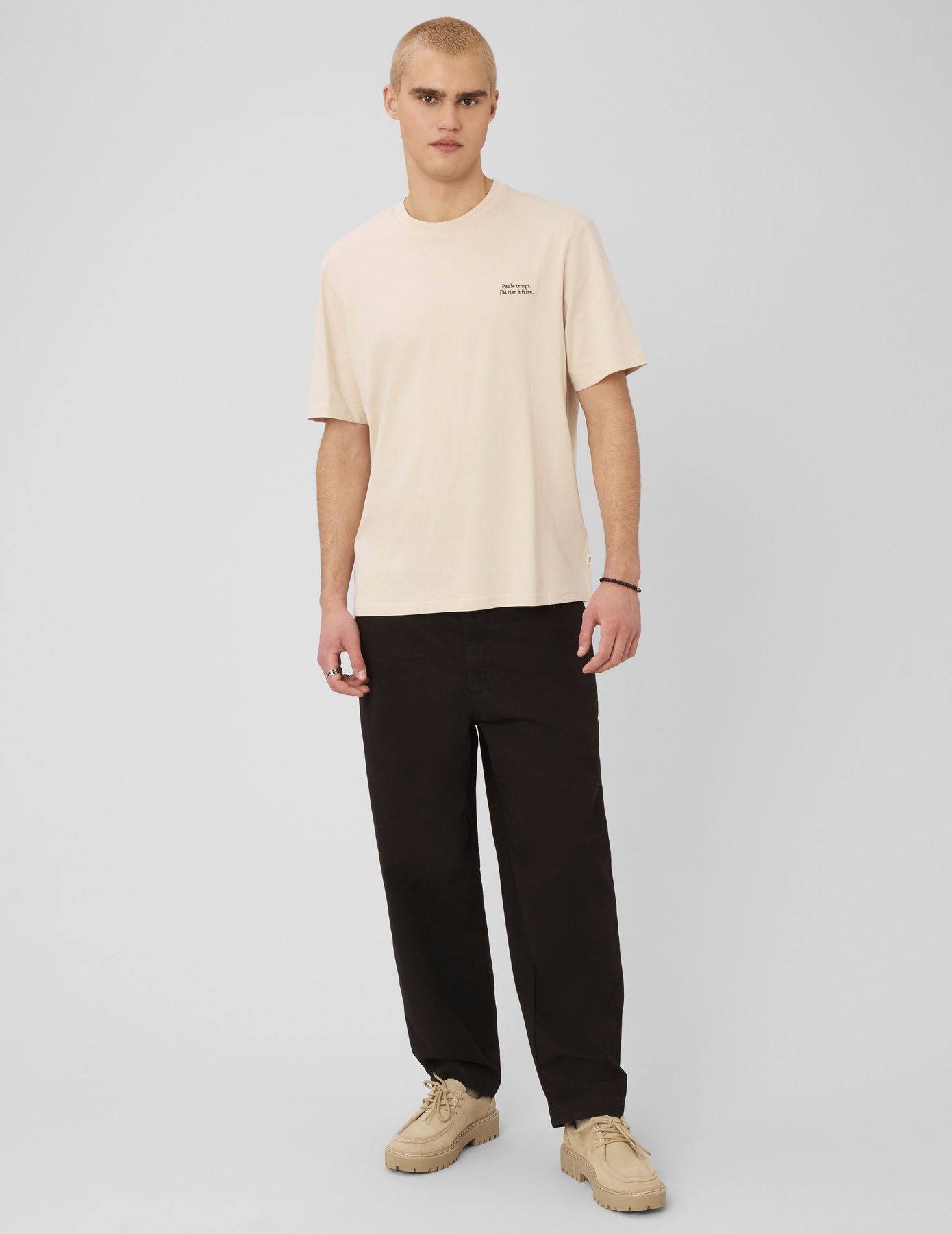 Pantalon en twill ample