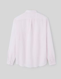Chemise coton lin unie