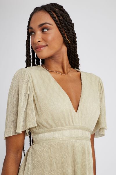 Robe courte brillante