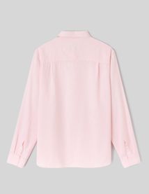 Chemise manches longues viscose lin