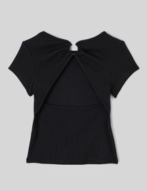 T-shirt dos nu bijou