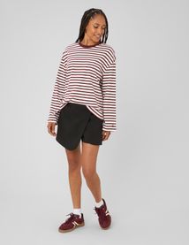 T-shirt manches longues ray&eacute;