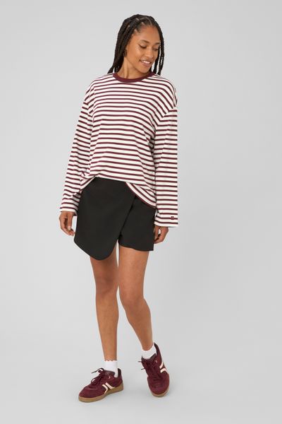 T-shirt manches longues ray&eacute;