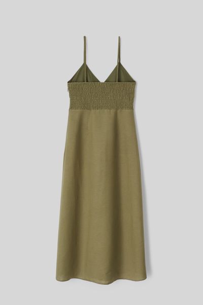 Robe longue unie