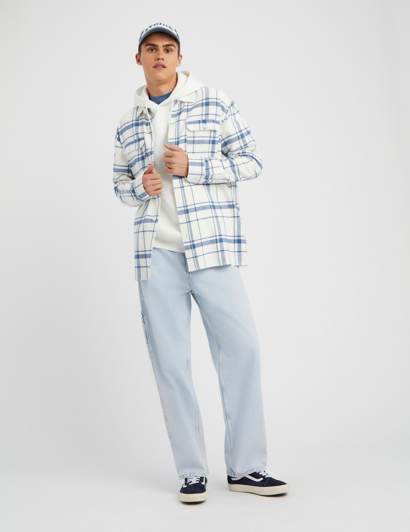 Chemise flanelle à carreaux