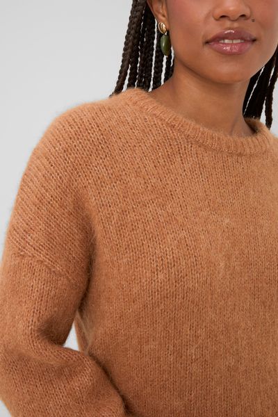 Pull col rond premium