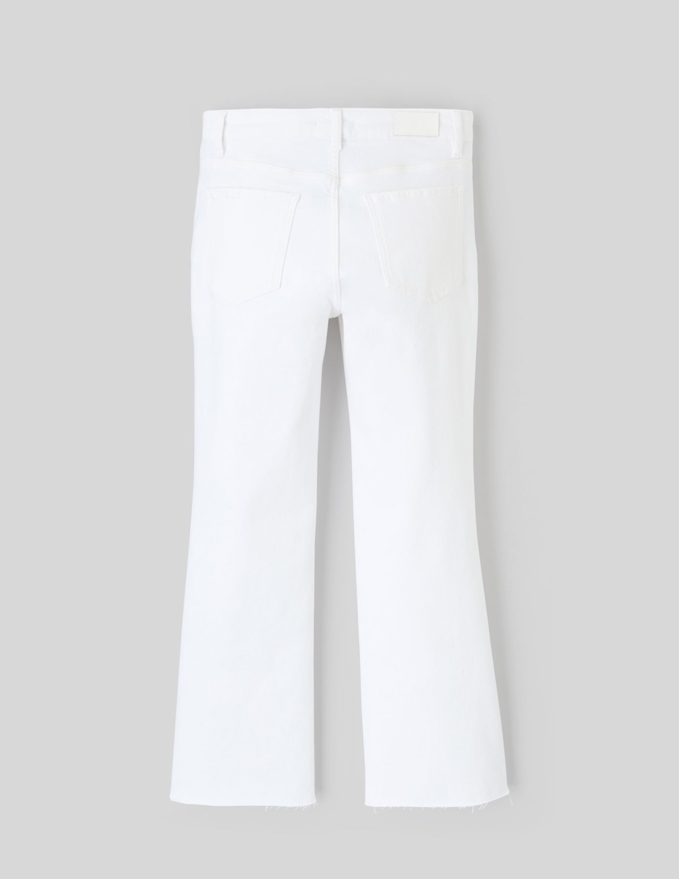 Jean flare cropped