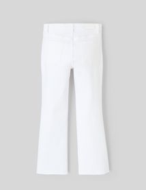 Jean flare cropped