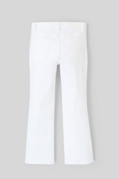 Jean flare cropped