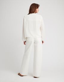 Blouse en plumetis