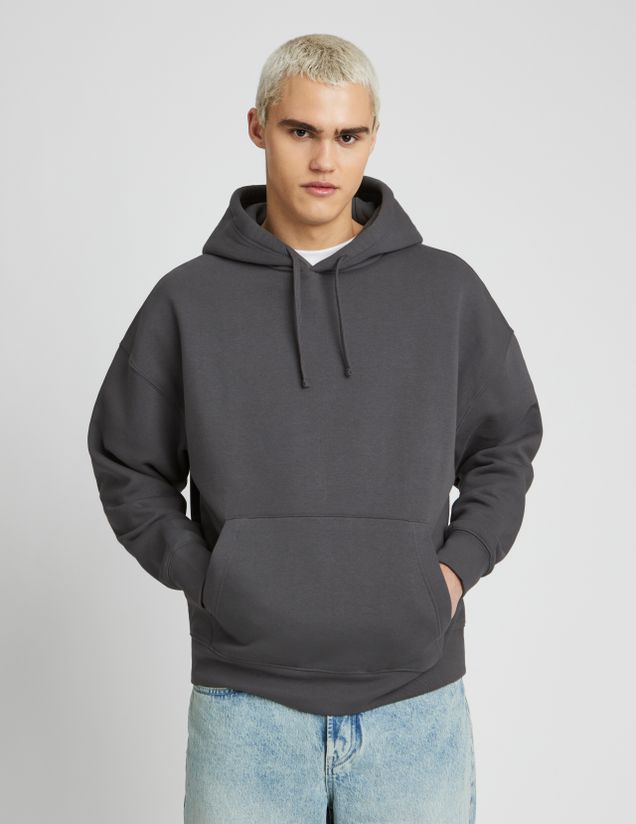 Sweat à capuche boxy