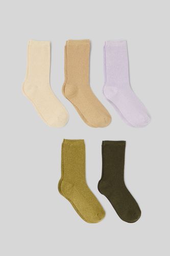 Lot de 5 paires de chaussettes lurex