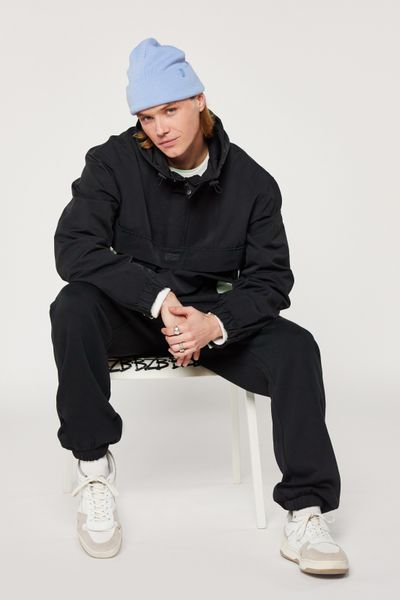 Blouson pop over colorblock